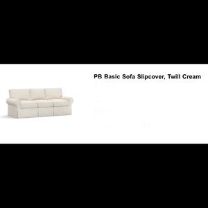 Pottery Barn Basic Sofa Slipcover